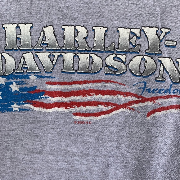 Vintage 2002 Harley Davidson Long sleeves Shirt Size M Cherokee Iowa - Picture 3 of 7